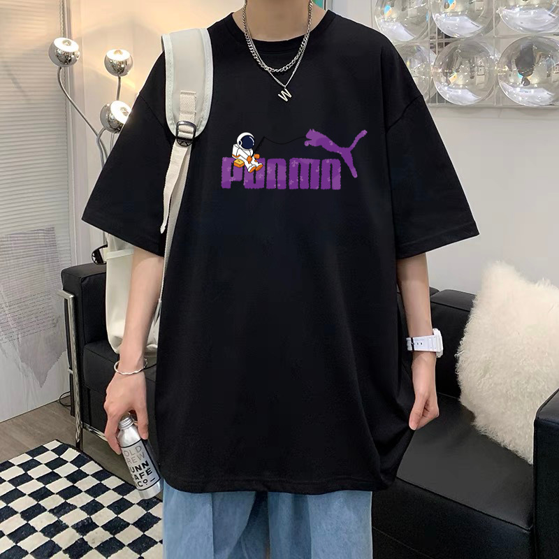 T-Shirt Men's Pure Cotton Half Sleeve Top Base Shirt