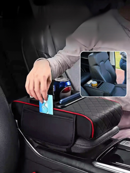 【5 อิน 1】กล่องเก็บของที่พักแขนในรถยนต์