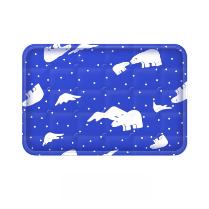 【กันลื่นทนทาน】 แผ่นรองเย็นสำหรับสัตว์เลี้ยงที่จำเป็นในฤดูร้อน