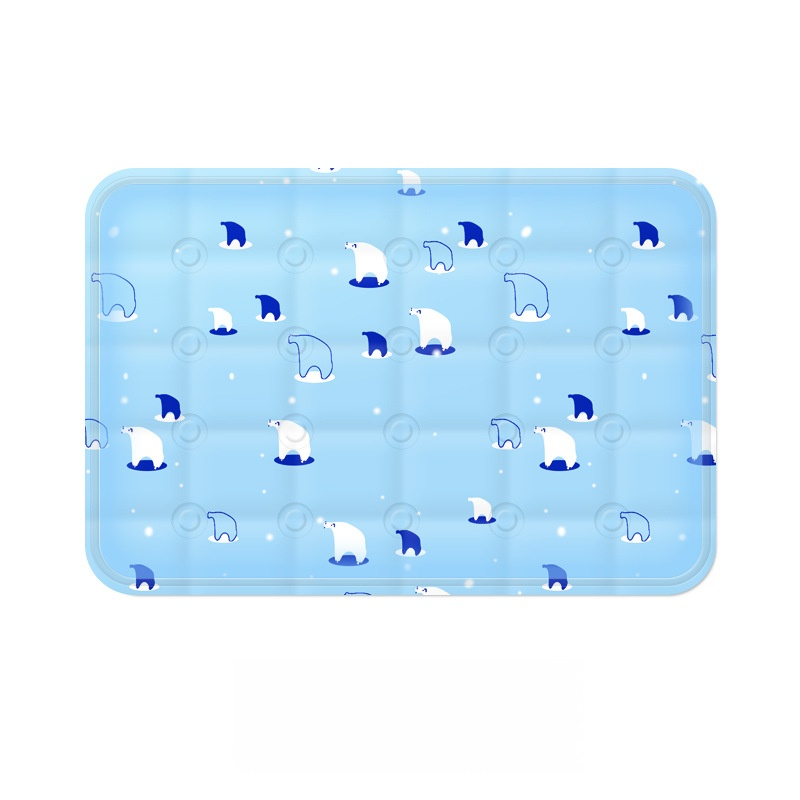 【กันลื่นทนทาน】 แผ่นรองเย็นสำหรับสัตว์เลี้ยงที่จำเป็นในฤดูร้อน