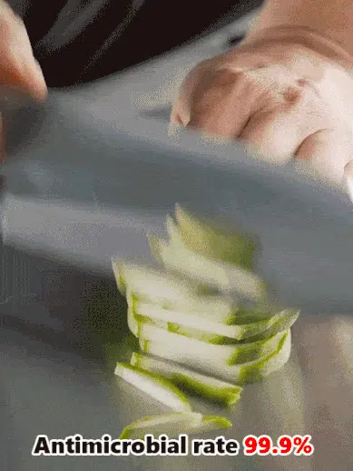 🧑‍🍳✨สวัสดีเพื่อนๆ! แนะนำเขียงสแตนเลสกันเชื้อรา! 🔥ใช้งานได้สองด้าน สะดวกสุดๆ! 🦠 ป้องกันเชื้อโรค ไร้กังวลเรื่องสุขภาพ!