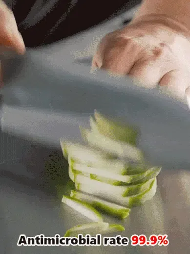 🧑‍🍳✨สวัสดีเพื่อนๆ! แนะนำเขียงสแตนเลสกันเชื้อรา! 🔥ใช้งานได้สองด้าน สะดวกสุดๆ! 🦠 ป้องกันเชื้อโรค ไร้กังวลเรื่องสุขภาพ!