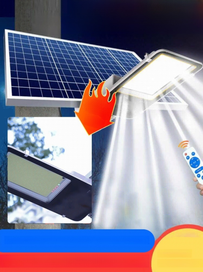 【ใช้ไฟฟ้า 0 หน่วยทั้งปี】ไฟถนนพลังงานแสงอาทิตย์กันน้ำสว่างมาก