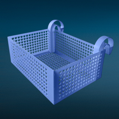 ตะกร้าเก็บของแบบตะขอ