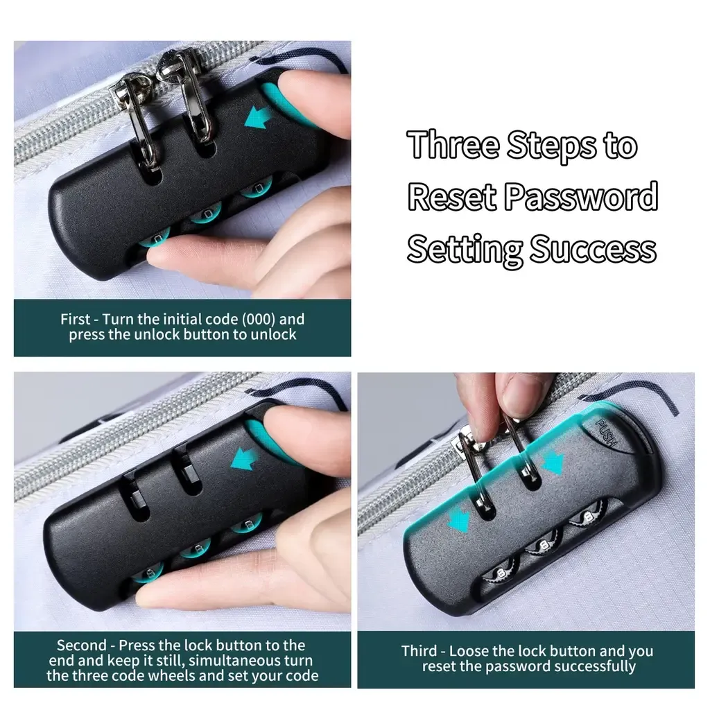 ถุงเก็บเอกสารหลายชั้นพร้อมตัวล็อค