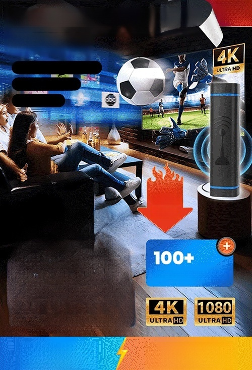 เสาอากาศโทรทัศน์ดิจิทัล 4K คมชัดพิเศษ