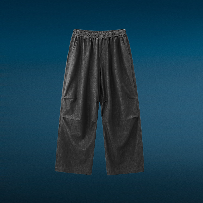 กางเกงผ้าไหมน้ำแข็งลำลอง