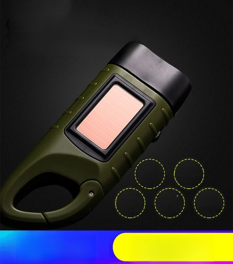 ไฟฉายพลังงานแสงอาทิตย์ ผลิตไฟฟ้าโดยมือแกว่ง🌞🔋 ไฟฉายพลังงานแสงอาทิตย์ที่ไม่มีวันหมด! 