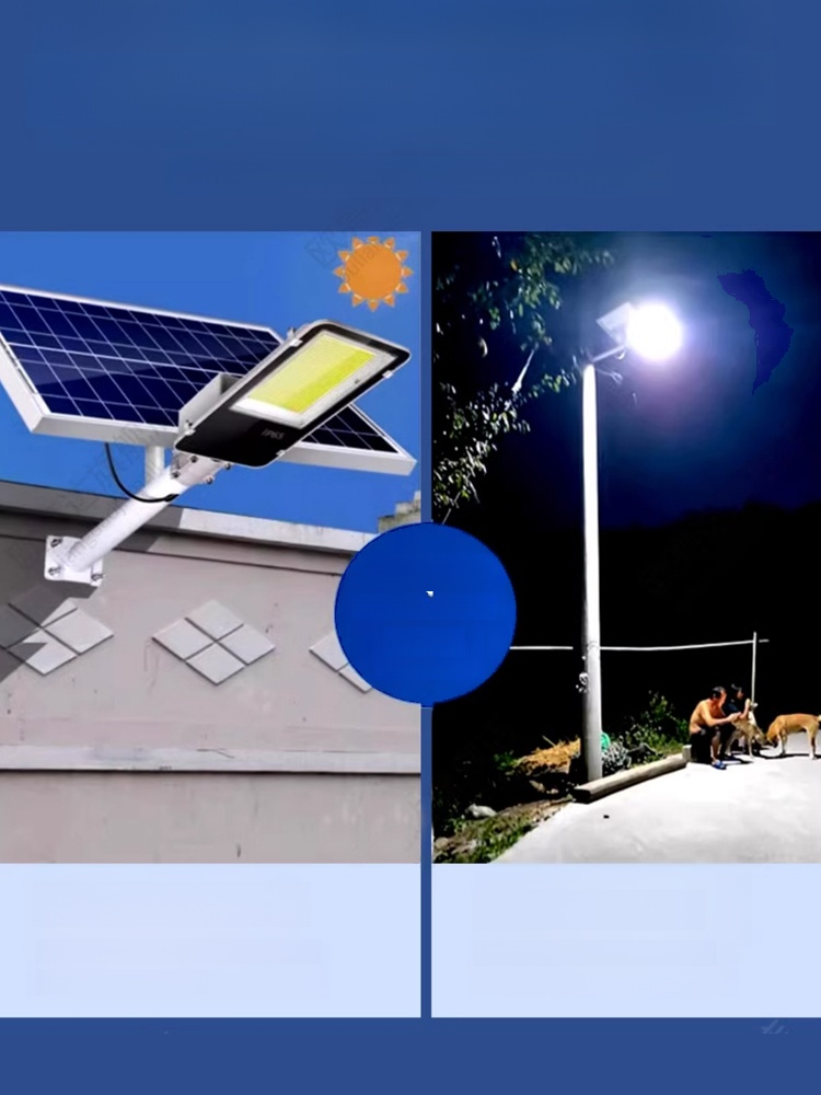 【ใช้ไฟฟ้า 0 หน่วยทั้งปี】ไฟถนนพลังงานแสงอาทิตย์กันน้ำสว่างมาก