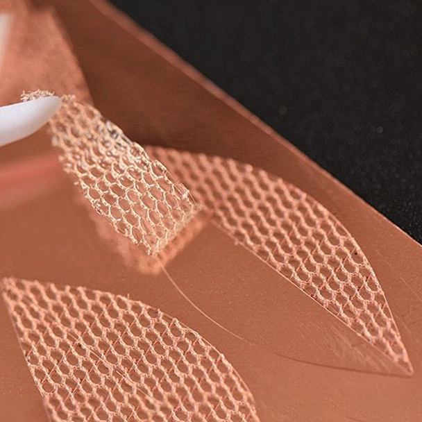 (ตาโตขึ้นทันที) เทปติดตาสองชั้นแบบตาข่าย เนียนล่องหน