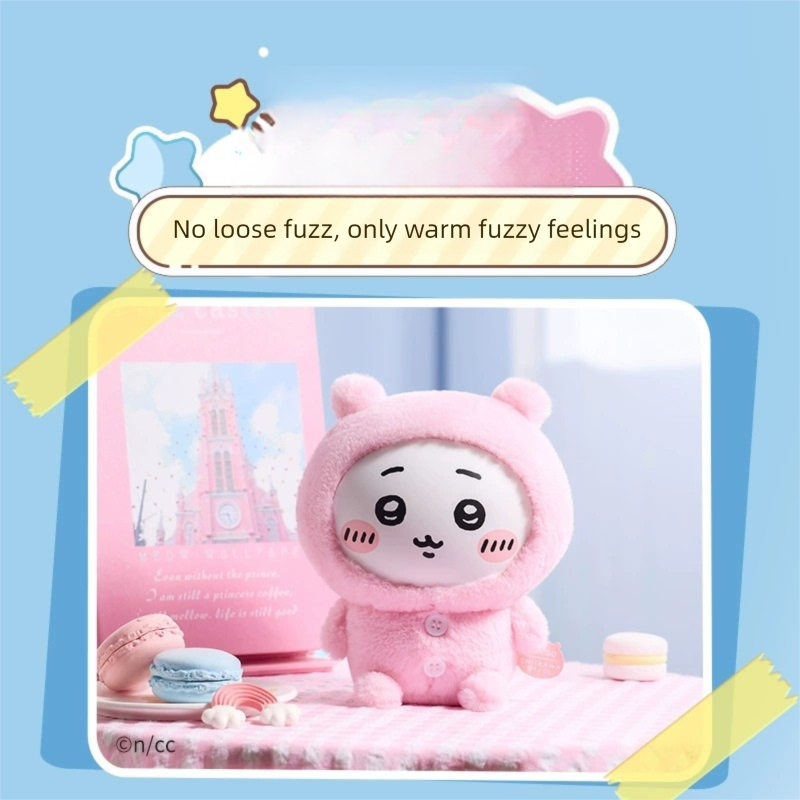 Chiikawa x Miniso | Pajamas Party Soft Vinyl LIMITED EDITION | Plush Toy M (18cm)