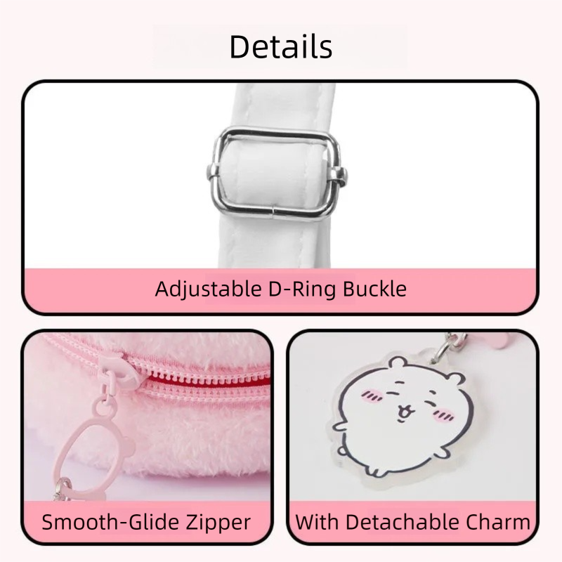 Chiikawa x Miniso| Prop Plush Bag