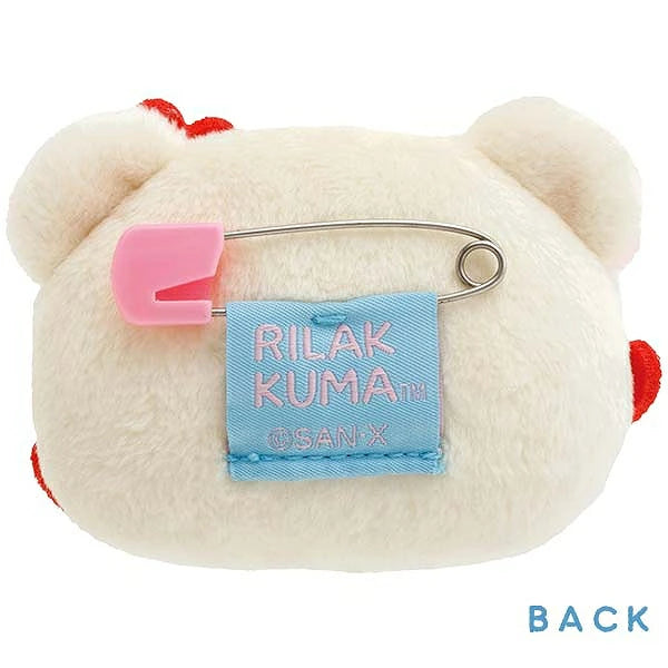 Rilakkuma | Plush Badge Korilakkuma