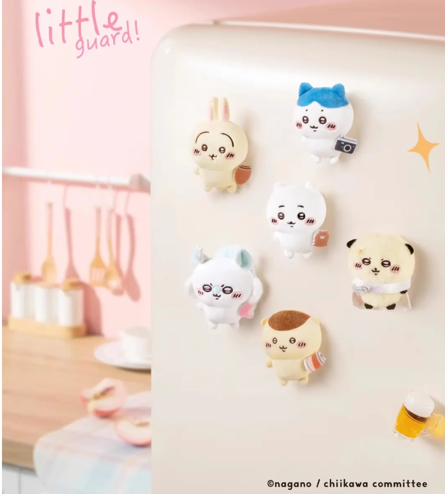 Chiikawa | Little Guardians | Plush Fridge Magnets