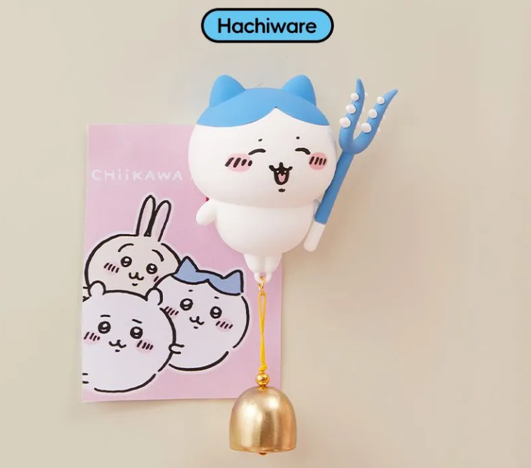 Chiikawa x Miniso | Magnetic Wobble Bell Ornament