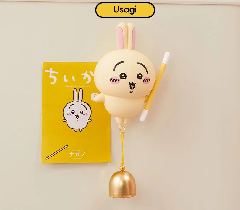 Chiikawa x Miniso | Magnetic Wobble Bell Ornament
