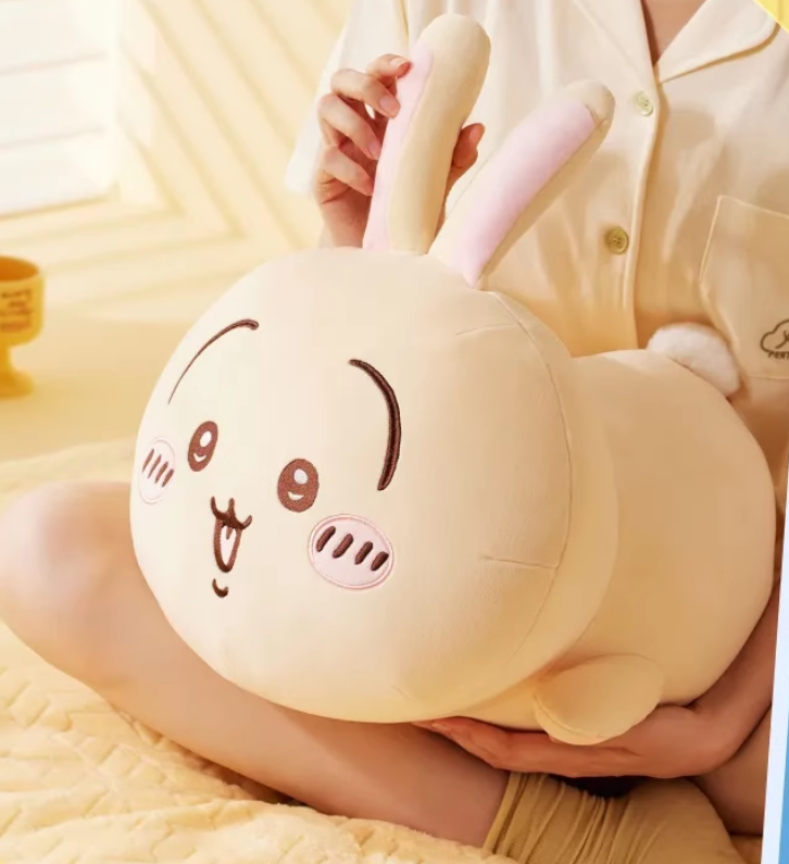 Chiikawa x Miniso | Lying Down Plush Toy M (23cm)