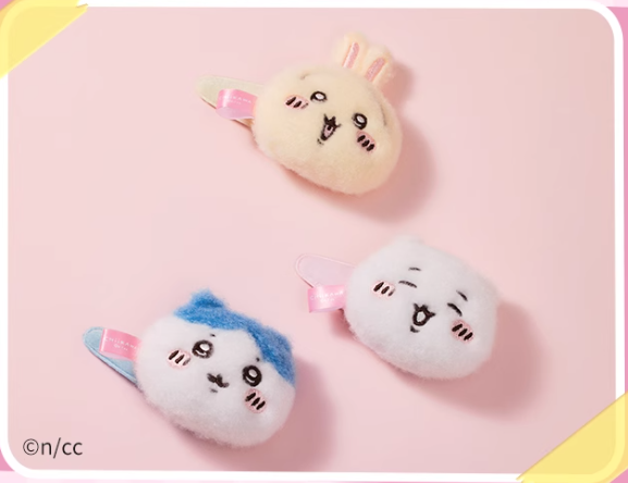 Chiikawa x Miniso | Plush Hair Clip