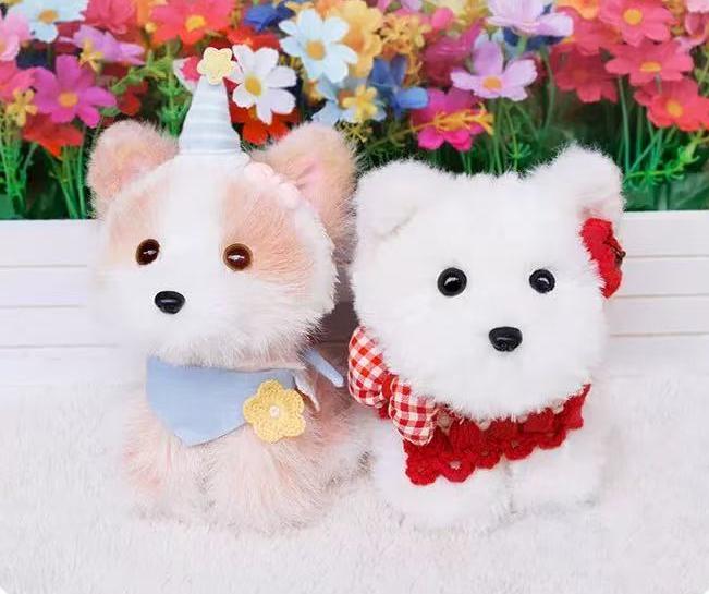 Chongker | Handmade Realistic Plush | Dog Mascot / Charm