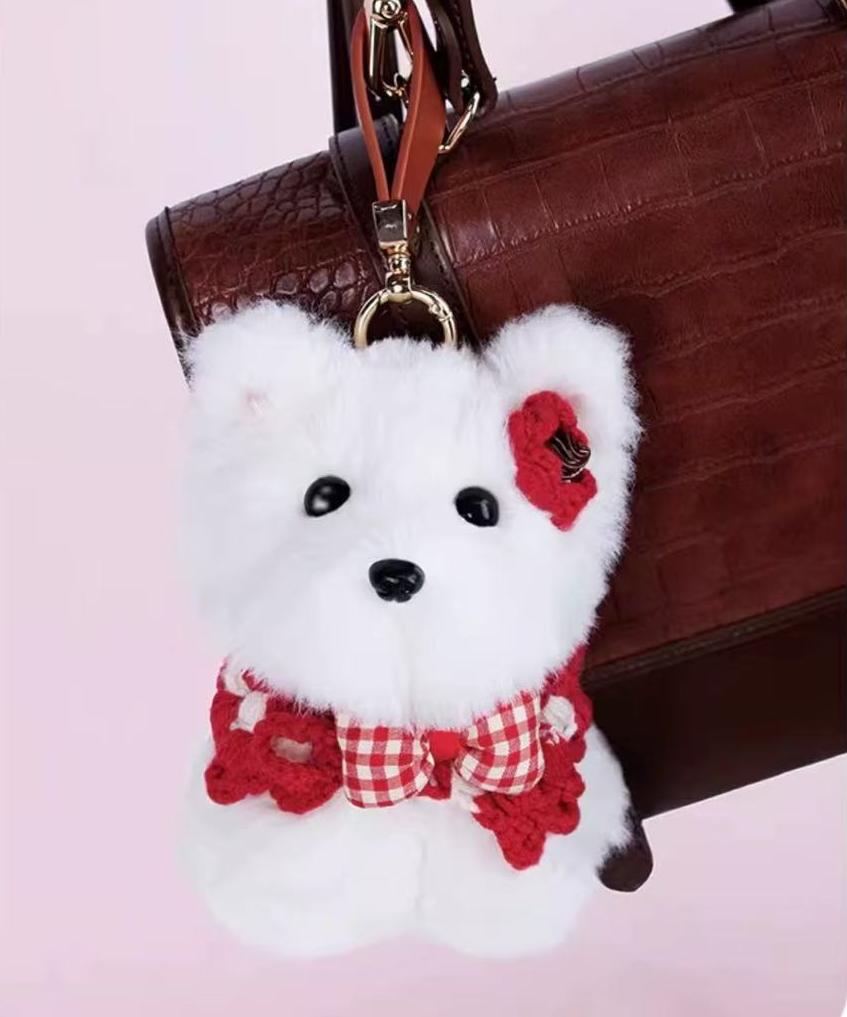 Chongker | Handmade Realistic Plush | Dog Mascot / Charm