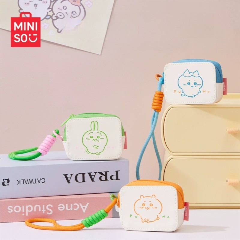 Chiikawa x Miniso | Leather Headphone Pouch