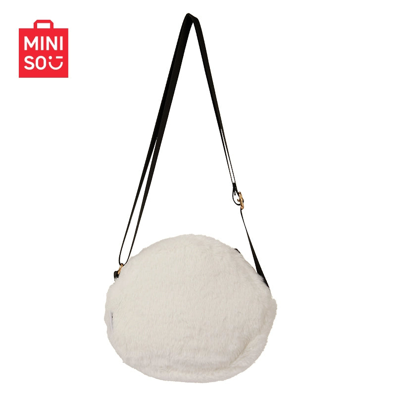 Nongdamgom x Miniso | Nagano Bear and Friends | Plush Crossbody Bag