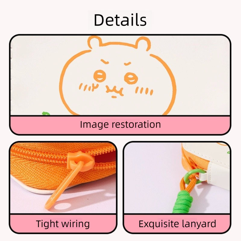 Chiikawa x Miniso | Leather Headphone Pouch