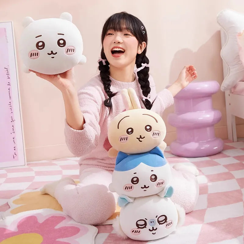 Chiikawa x Miniso | Lying Down Plush Toy M (23cm)
