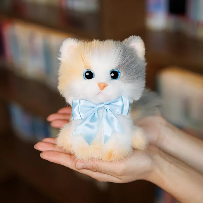 Chongker | Handmade Realistic Plush | Cat Mascot / Charm
