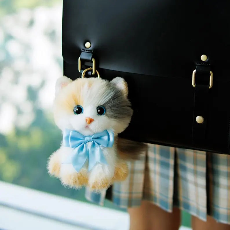 Chongker | Handmade Realistic Plush | Cat Mascot / Charm