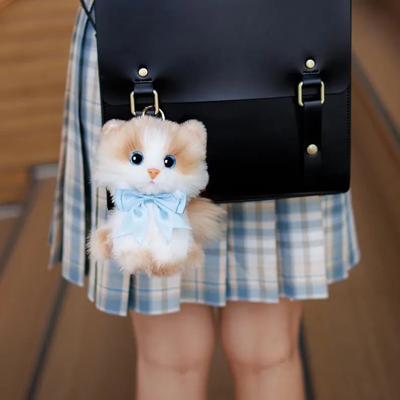 Chongker | Handmade Realistic Plush | Cat Mascot / Charm