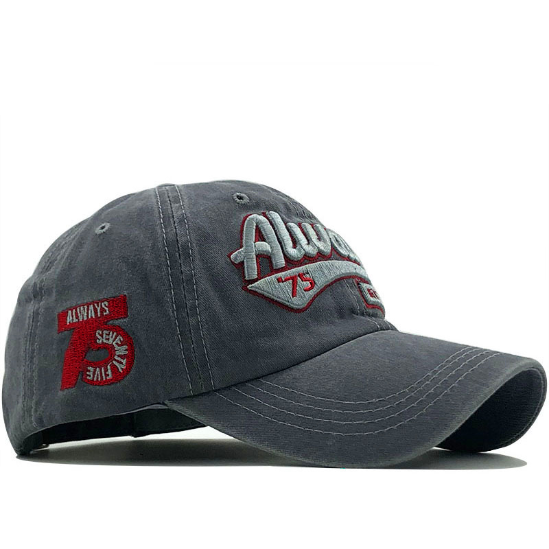 Domború hímzett baseball sapka 