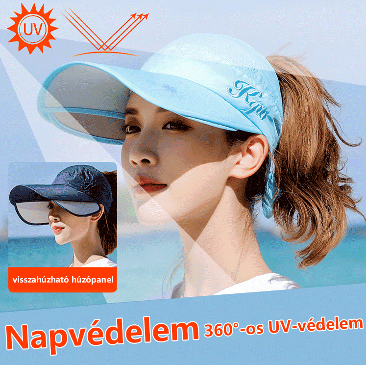 Felújított, állítható napellenzős sapka