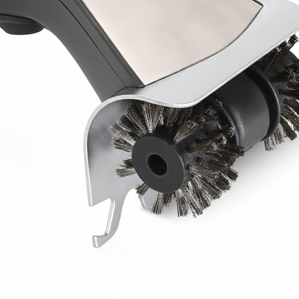 Grillpar CB21 – Cordless Electric Grill Brush for Ceramic, Cast Iron and Stainless Steel