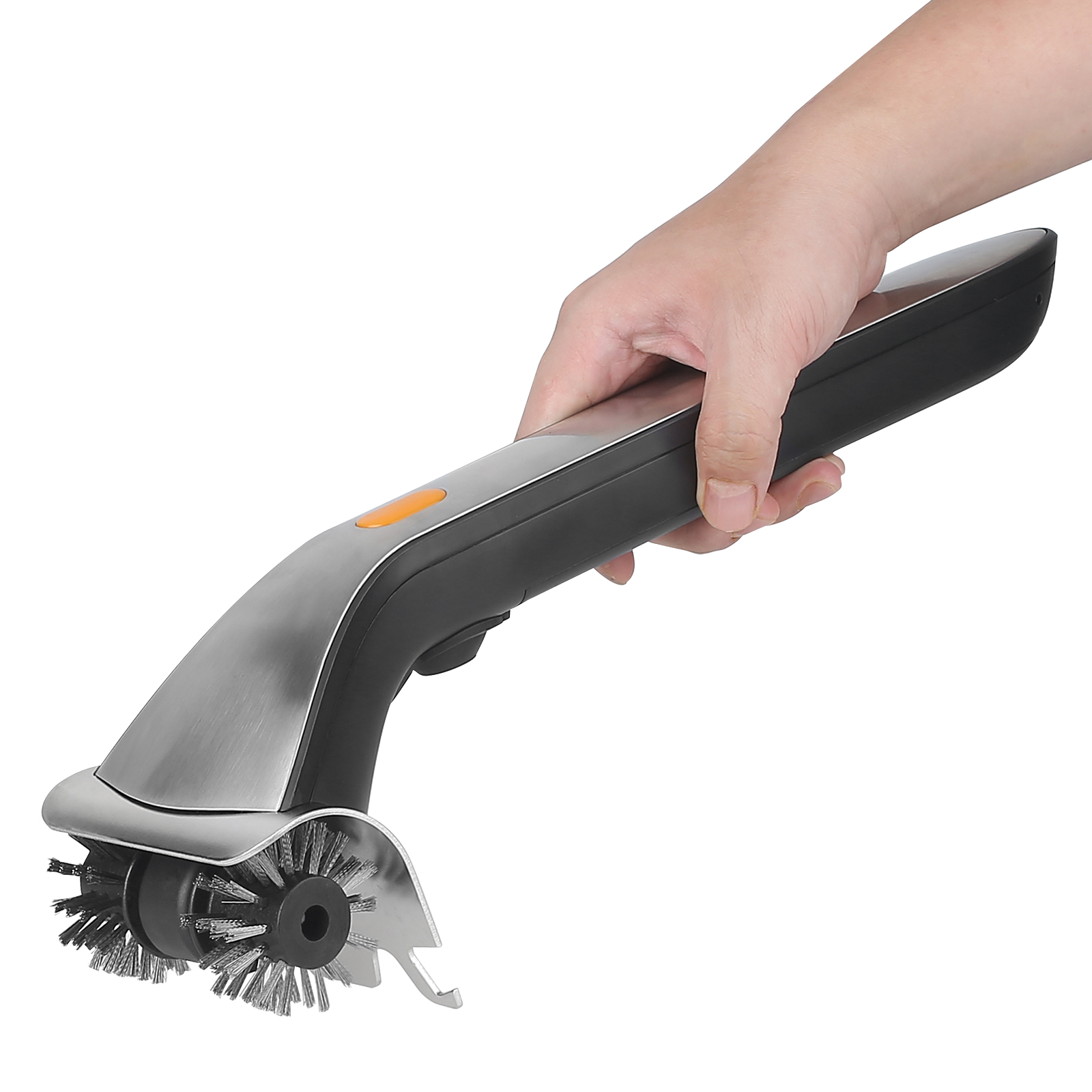 Grillpar CB21 – Cordless Electric Grill Brush for Ceramic, Cast Iron and Stainless Steel