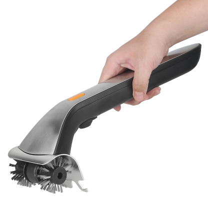 Grillpar CB21 – Cordless Electric Grill Brush for Ceramic, Cast Iron and Stainless Steel