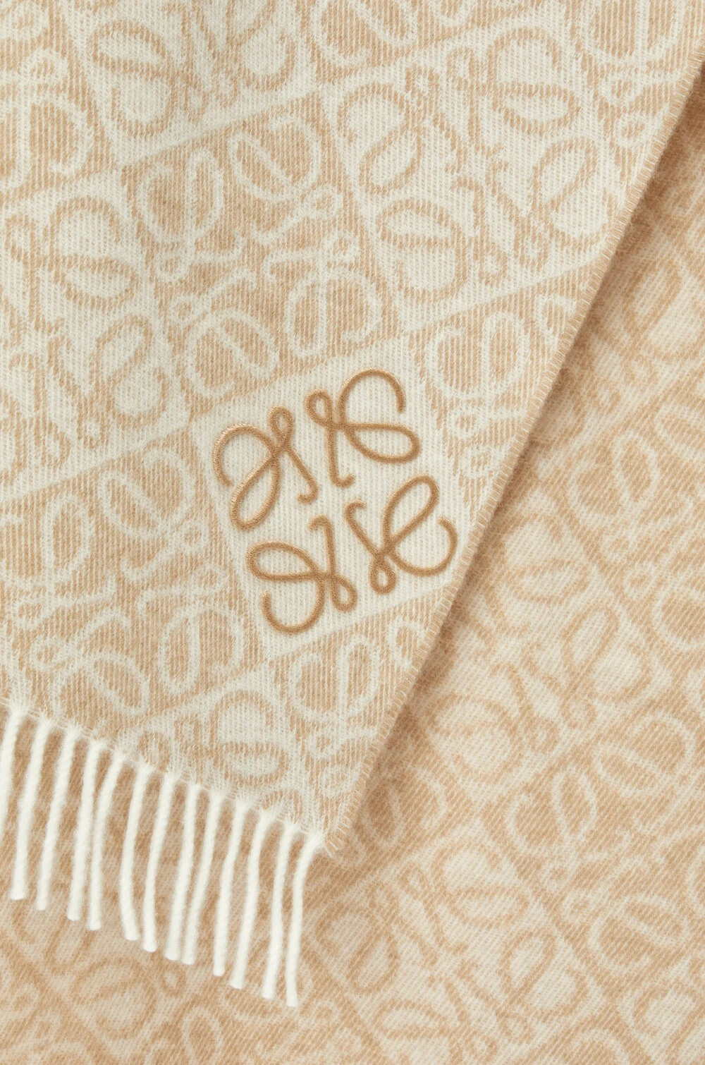 アナグラム スカーフ（ウール&カシミヤ）