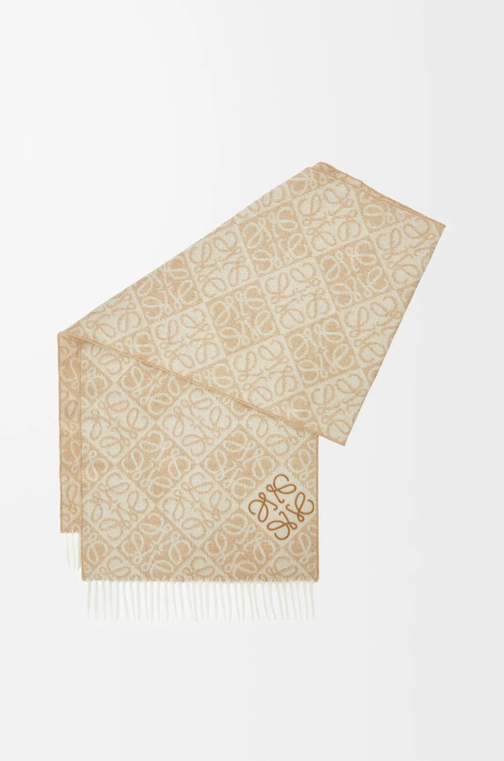 アナグラム スカーフ（ウール&カシミヤ）