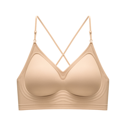 【ใส่ได้หลายสไตล์】ชุดชั้นในดันทรง ไร้ขอบ ใส่สบาย