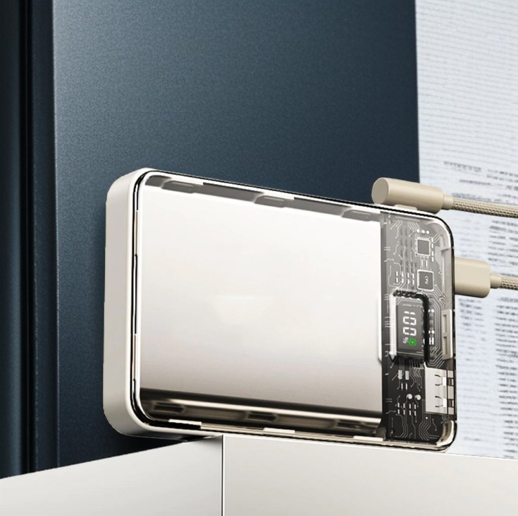 พาวเวอร์แบงค์ไร้สายแบบแม่เหล็ก