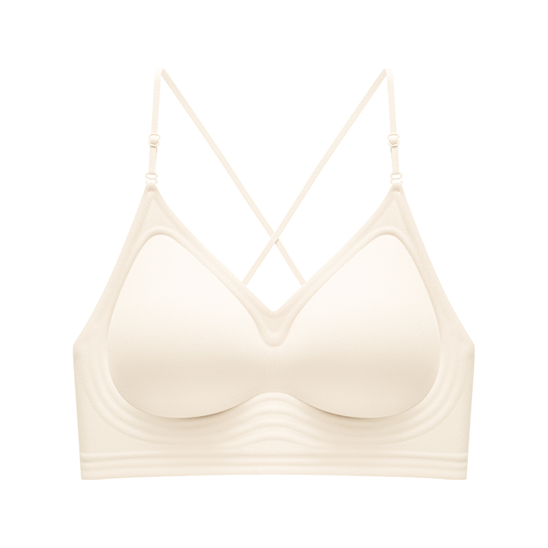 【ใส่ได้หลายสไตล์】ชุดชั้นในดันทรง ไร้ขอบ ใส่สบาย