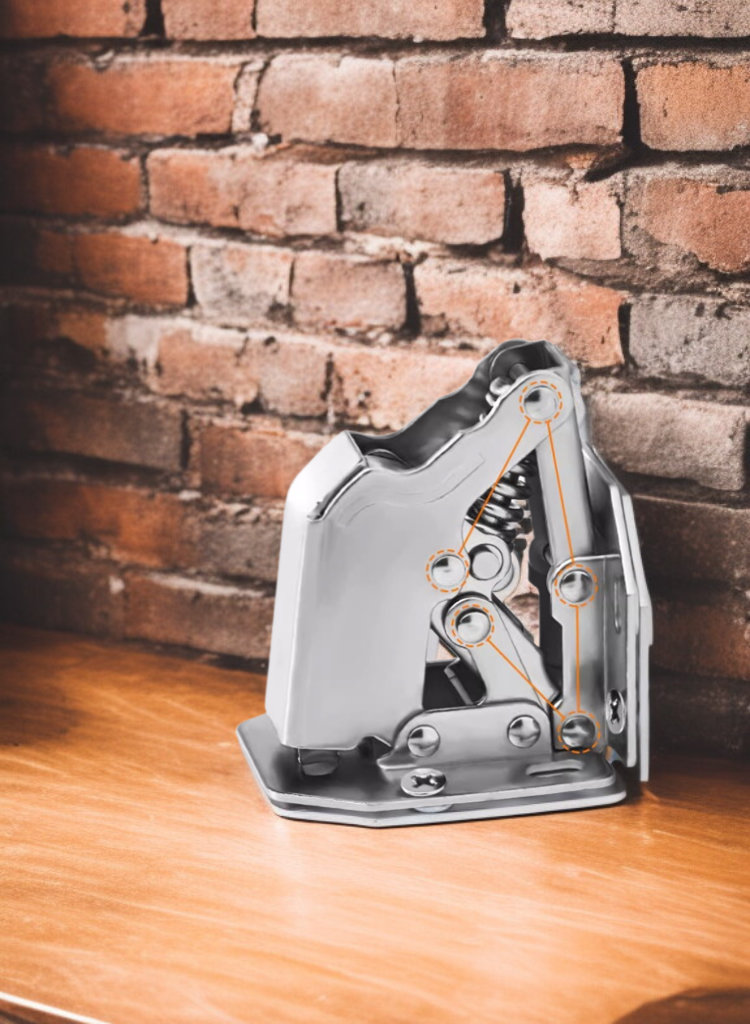 บานพับซ่อมแบบไม่ต้องเจาะรู