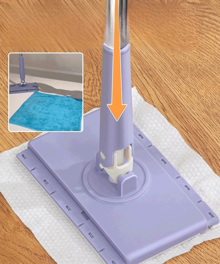 [หยิบอัตโนมัติ] ไม้ถูพื้นมือไม่เลอะมือ