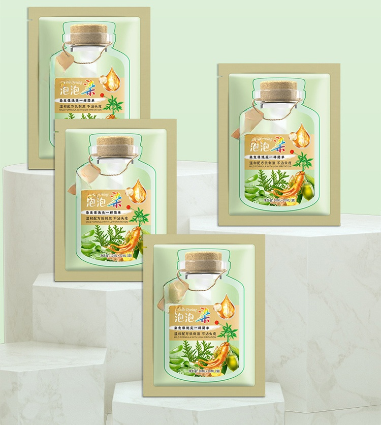 ยาย้อมผมสูตรสารสกัดจากพืช