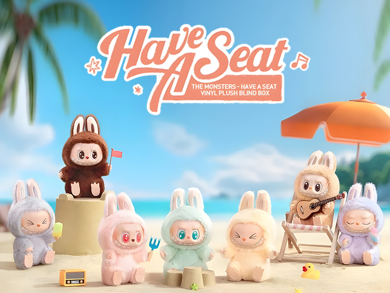 THE MONSTERS Have a Seat シリーズ ぬいぐるみペンダント