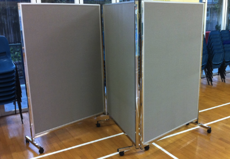 DST-111 W型三合一雙面展覽板