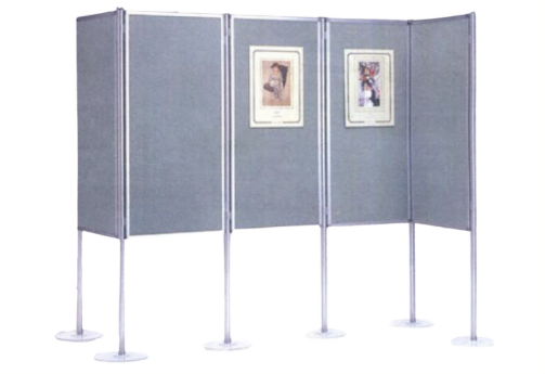 DS-40001A(不鏽鋼) / DS-40001B(鐵焗漆)底盤柱立式告示板