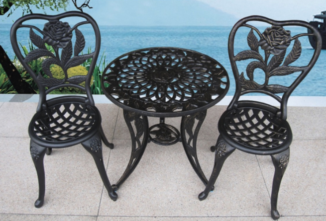 HD-K1635B 戶外鑄鋁桌椅套裝