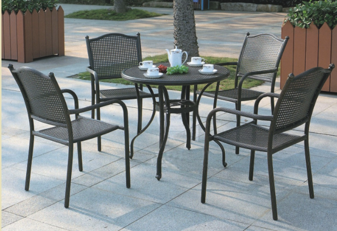 HD-K1631B 戶外鑄鋁桌椅套裝