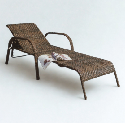 HD-C528 戶外仿藤躺椅